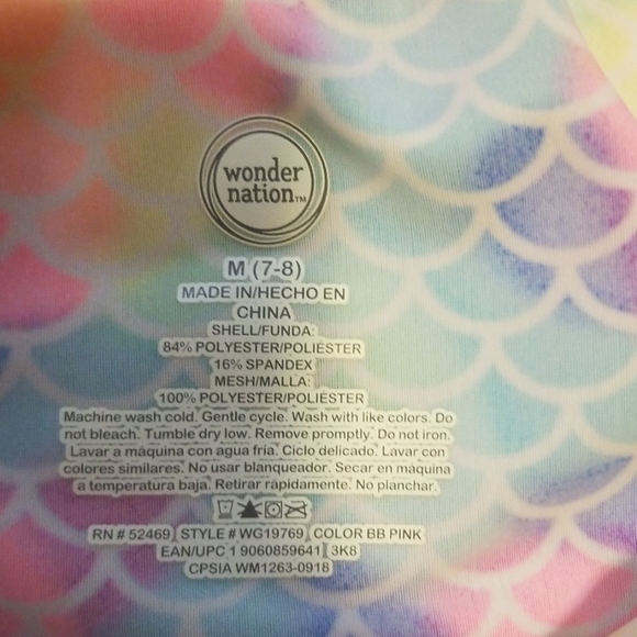 🧜♀️Girls bathing suit and bottom cover-up🧜♀️ - Picture 5 of 5